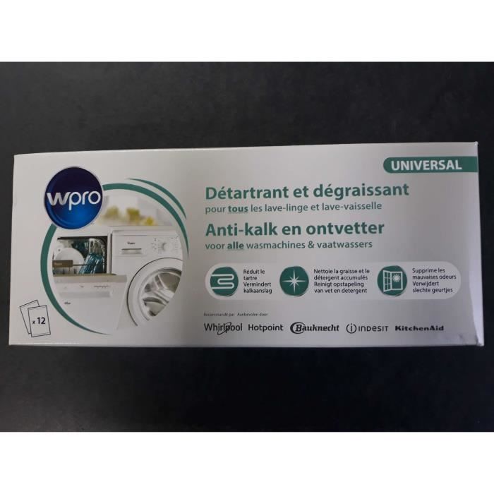 Détartrant Pour Lave-linge Et Lave-vaisselle - Lot De 3 Doses - Neuf Made In France