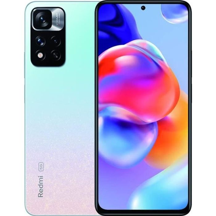 XIAOMI REDMI NOTE 11 PRO PLUS 5G Téléphone 6+128Go Bleu Caméra Triple 108MP Écran 667 FHD+ AMOLED MTK Dimensity 920 NFC