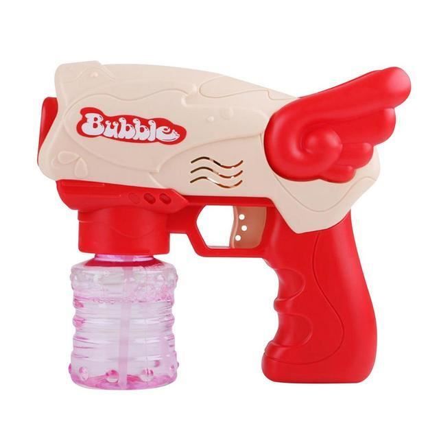 Machine à bulles,B--Pistolet à bulles électrique automatique, Machine à