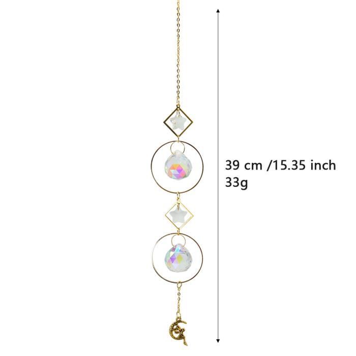 Carillon à vent en forme de papillon - N447 - Décoration de jardin en