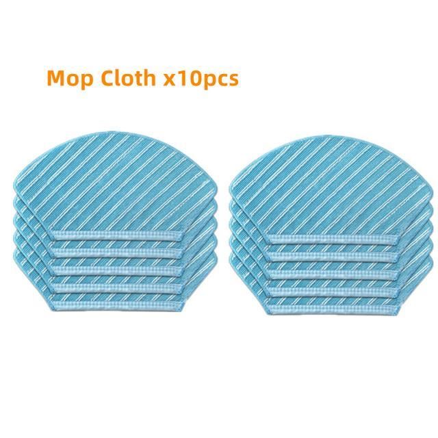 Kit De Pièces De Rechange Pour Aspirateur-robot Midea M6 VCR21LDSW - Brosse, Filtres, Chiffons