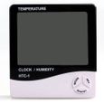 Digital LCD Thermometre et hygrometre Horloge Alarme-1