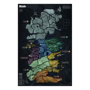 JEU SOCIÉTÉ - PLATEAU RISK - Game of Thrones - Edition Westeros - Jeu de