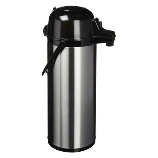 Récipient Isotherme Quid Xylon Pour Café - 1.9L En Inox - Bouton Doseur - Garde Au Chaud