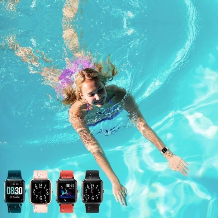 Montre Connect e Femmes Homme Smartwatch Tactile Bracelet Connect