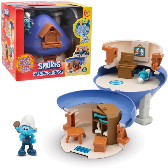 Jardinier Schtroumpf - Maison des Schtroumpfs avec Surprise - Giochi