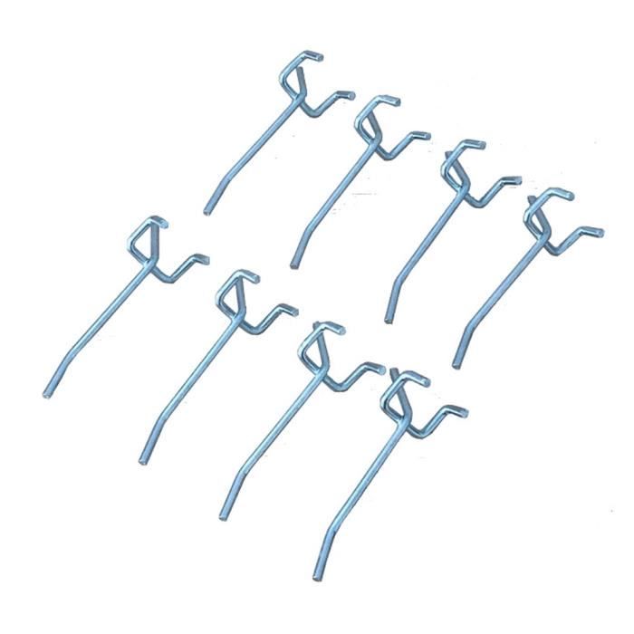 Lntyq Lot De 4 Tasses Pour Panneau Perforé Avec Crochets Pour Panneau Perforé, Bacs Pour Panneau Perfore Avec Anneaux Crochets Pour Support De Tasse Pour Organiser Les Accessoiresletabli Noir 87456935