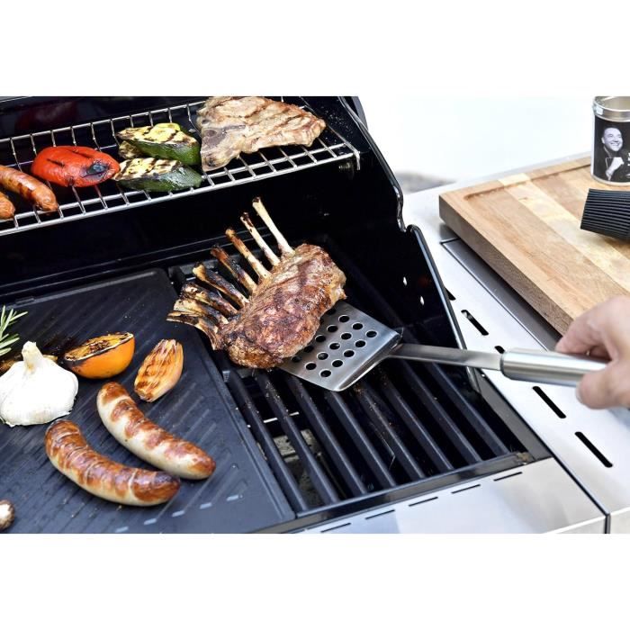 Set De 2 Grilles Four Universelles En Inox - 26x19,5x1,5 Cm Avec Clip Barbecue - Pour Cuisson, Refroidissement, Pâtisserie