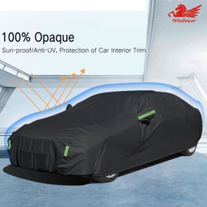 IVYSHION B/âche Voiture Universelle Housse de Protection Auto Couverture de Voiture Auto Imperm/éable /Étanche Anti Poussi/ère//Neige//Pluie//Gr/êle pour Tous Les Saisons 400 * 160 * 120CM