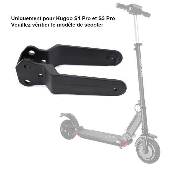 Repose-pied Arrière Fauhapyway En Alliage Alu – Compatible Kugoo M4 Pro, Antidérapant, Noir/rouge