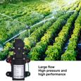 Sonew Pompe de pulvérisation d'appoint Pompe à membrane à pression d'eau 12V 60W pompe de pulvérisateur à amorçage automatique-3