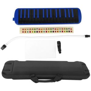Mélodica Portable 32 Touches - Ensemble Avec Sac, Embout Buccal Court Et Tube Souple - Parfait Pour Débutants, Enfants, Performances Solo | Instrument Léger (523g) Et Compact