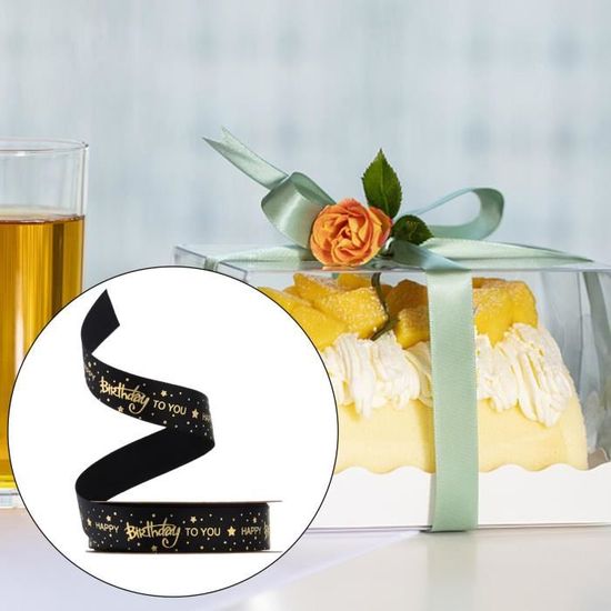 Décoration De Gâteau Joyeux Anniversaire En Forme De Papillon Noir, Décoration De Gâteau D'anniversaire Pour Fille, Cadeaux De Gâteau De Mariage Pour Fête D'anniversaire