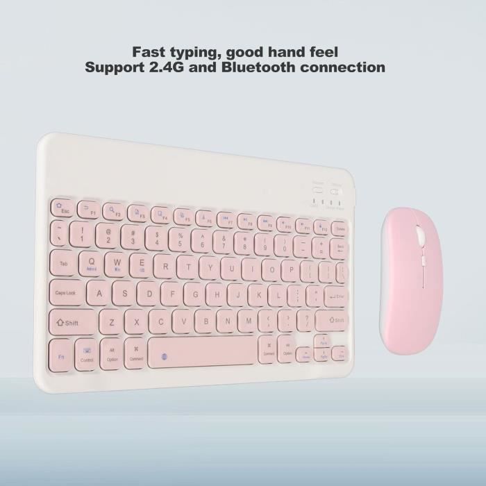 Ensemble Clavier Et Souris IClever - Combo Bureau Et Maison - Confort Et Praticité