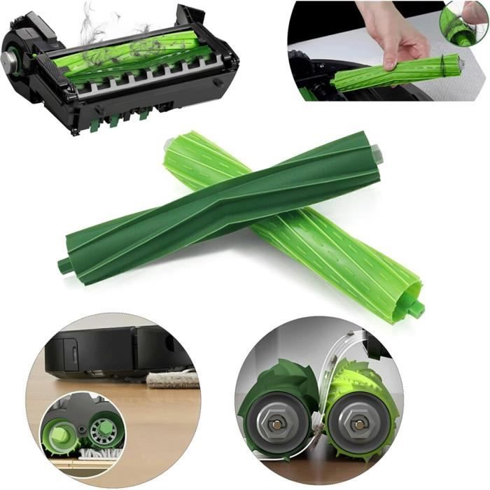 Kit 3 Filtres MIRTUX Compatibles Roomba J7 Combo Et J7+ Combo - Pièces De Rechange Haute Efficacité, Remplacement Facile