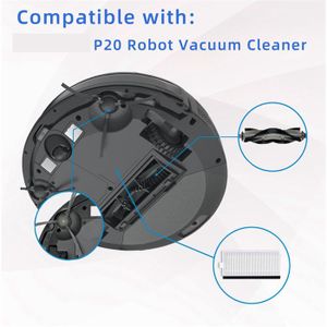 Brosse Principale + Outil Nettoyage Pour Aspirateur Robot Airrobo T10+ – Accessoire 1 Pack Rechange Haute Qualité