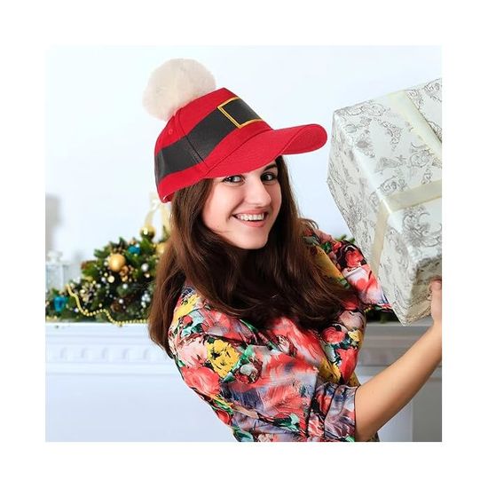 Ksikdeg Chapeau De Baseball Saisonnier Avec Motif Sapin De