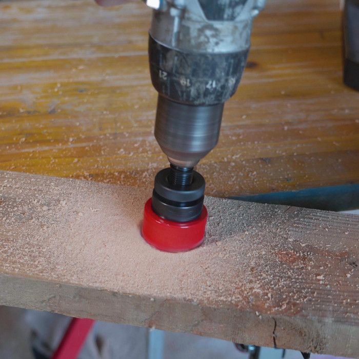 17 PCS Kit Scies Cloches Bi-métal En Acier Carbone , 19-127mm Scie