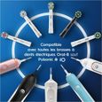 Oral-B 3D White Brossettes de Rechange Clean Maximiser, Brosse à Dents Électrique, Elimination de la plaque dentaire, Pack X8-7