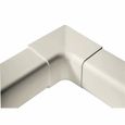 Angle interne 60x45 - DIFF - Blanc pur 9010 - Lot de 8 - Idéal pour finitions intérieures