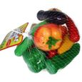 12 fruit legume dinette en polystyrene jouet enfant marchand GUIZMAX-0