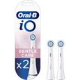 Têtes de brosse Oral-B iO Gentle Care pour zones sensibles et gencives - Pack de 2-0
