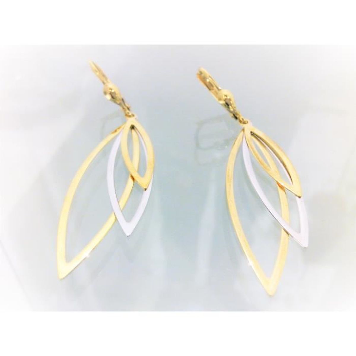 - Chat Boucles dOreille Femme Miore Or 18 Cts