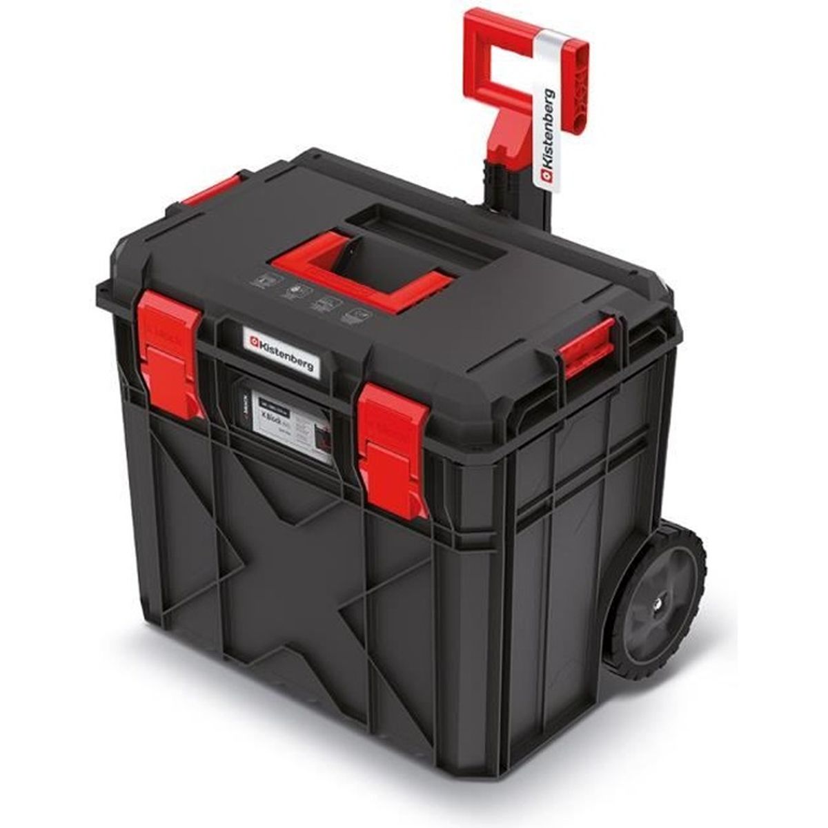 Kistenberg X-Block Pro Tool Box, Tool Box, Tool Box (Metal Hinges, Including Separators and Trays, Load Capacity 50 kg, X-Block Pro, Dimensions 546 x 380 x 407 mm