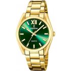 Montre Femme - Festina - F20640-9 - Acier Doré - Cadran Vert - Étanchéité 5 ATM