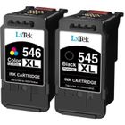 545 546XL Cartouches d'encre Remanufacturées LXTEK 2Pack Compatible canon PG-545/CL-546XL Compatible canon Pixma MX495 MX490 iP2800