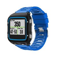 Bracelet de montre et tournevis pour Garmin forerunner 920xt Bracelet de remplacement en silicone bleu