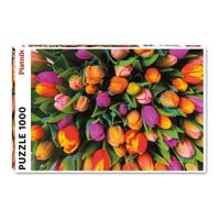 Puzzle PIATNIK 1000 pièces - Tulipes multicolores