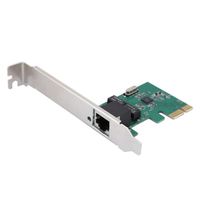 Carte Réseau Realtek PCI-E Gigabit, Carte Réseau 10/100/1000 MBit/s, Carte LAN Ethernet à un Port PCI Express,  pour Windows