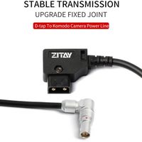 ZITAY D-Tap vers LEMO 2 Pin Femelle Câble d'alimentation pour Red Komodo 6K