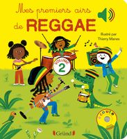Grund - Mes premiers airs de reggae 2  Livre sonore et éveil avec 6 puces sonores  Bébé dès 6 mois -  172x158