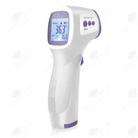 HTBE® Thermomètre frontal infrarouge portatif thermomètre de température du corps humain thermomètre électronique sans fil sans cont