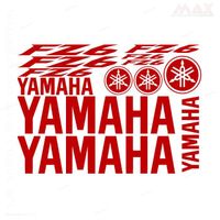 13 stickers FZ6 – ROUGE FONCE – YAMAHA sticker FZ 600 FZS S - YAM416
