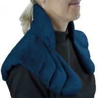 Coussin chauffant, tour de cou pour épaules et nuque - Bleu - Vivezen