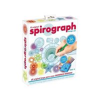 Kit de dessin Spirograph Design - WORLDBRANDS - 30 pièces - 19,5 x 5 x 12,5 cm