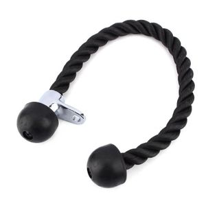 Sandis 70Cm Triceps la Corde /à Tirer vers Le Bas Corde Robuste pour la Maison Gym Exercice de Musculation Gym Fitness dentra?Nement
