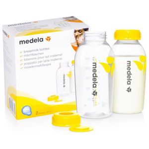 CONSERVATION REPAS MEDELA x2 Bouteille de lait 250 ml, Les biberons de lait maternel de Medela sont l'aide idéale à l'allaitement