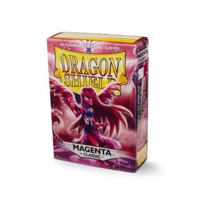 CARTE A COLLECTIONNER Dragon Shield Classic Magenta - Japanese Sleeves -