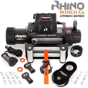 TREUIL AUTO Rhino Treuil Électrique sans fil Carbon Series 12v