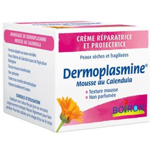 CRÈME CHANGE BÉBÉ Dermoplasmine-Boiron Dermoplasmine Mousse au Calendula 20 g