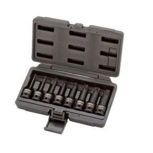 1//2/" Lecteur Superficiel Métrique Hex//Clé Allen Bit Socket 4 mm 17 mm 9pcs Bergen