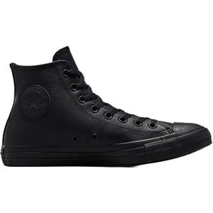 converse cuir femme montante