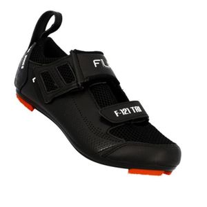 CHAUSSURES DE VÉLO Chaussures route/Triathlon 2 bande auto agrippantes FLR F121 - noir - 40