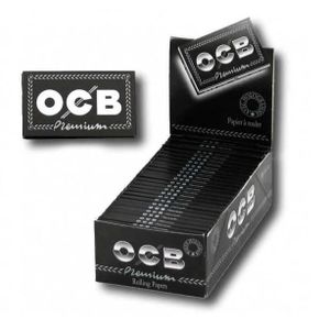 OCB Premium noir courtes 10 carnets de 100 feuilles rouler
