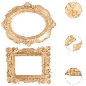 Cadre Photo Ovale Classique Wall Hanging Décoration Avec Sans Couture Nail et S Nail