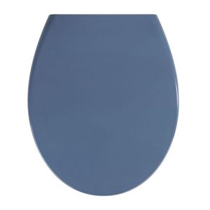 Gelco 709563 Glitter Abattant WC Motif Paillet/é Descente Ralentie R/ésine Argent 46 x 34 x 7,5 cm
